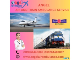 Angel Air and Train Ambulance Service in Gorakhpur Offer Medical Transport Convenience