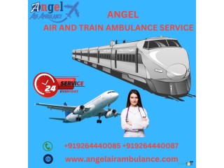 Get ICU facilities Angel Air and Train Ambulance Service in Gaya for Patients Moving