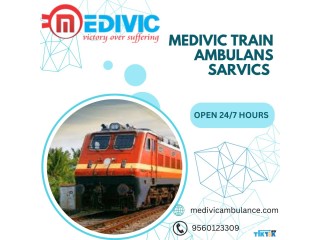 The Medivic Train Ambulance in Kolkata provides adequate tracing