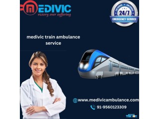 Medivic Train Ambulance services in Bhopal Providing Non-Disturbing Ambulance Service