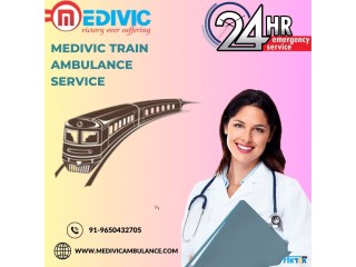 Medivic Aviation Train Ambulance Service in Lucknow relocates Patients with Good Care