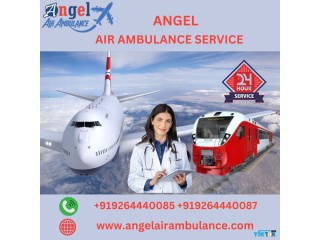 Avail Angel Air and Train Ambulance Service in Patna for Safe Transportation