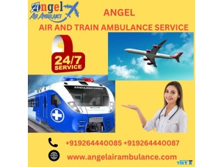 Angel Air and Train Ambulance Service in Delhi Offer Live-Saving Medical Convenience