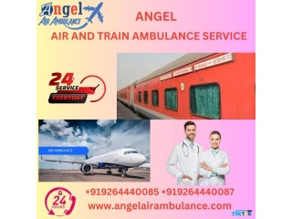 Use Angel Air and Train Ambulance Service in Kolkata with the Life-Saving Health Solution