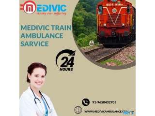 For dignified patient transport, get in touch with Medivic Aviation Train Ambulance Service in Kolkata