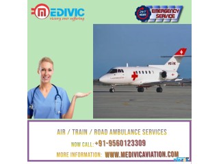 Take India NO 1 Trustworthy ICU Air Ambulance Service in Nagpur by Medivic