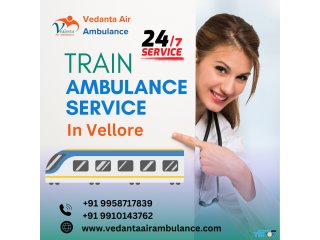 Train Ambulance Service in Vellore for Neonatal, Pediatric, and Obstetric Transfers