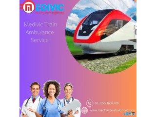 Utilize Medivic Aviation Train Ambulance Service with modern facilities in Mumbai