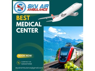 Sky Train Ambulance Services in Bhopal offers Life-Care Patients Transfer