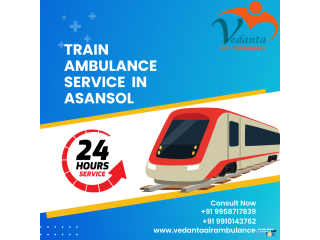 Train Ambulance Service in Asansol for Emergency Patients