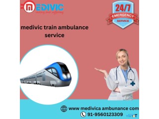 Medivic Train Ambulance service in Lucknow Provide the Express Trains for Shifting