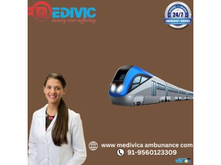 Get maximum safety patient shifting with Medivic Train Ambulance service in Jamshedpur