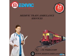 Medivic Train Ambulance Service Bangalore with Call Assistance