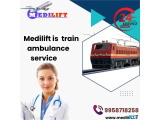 The Medilift Train Ambulance in Bangalore Handles Call with Utmost Seriousness