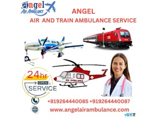 Book Angel Air and Train Ambulance Service in Lucknow for Superb Transport Amenities