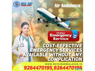 Book Now Advanced ICU Configured Air Ambulance in Patna