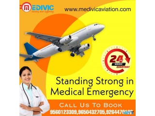 Utilize Foremost Emergency Air Ambulance in Hyderabad by Medivic