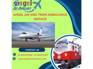 Angel Air and Train Ambulance Service in Muzaffarpur Offer Patients Shifting Facilities