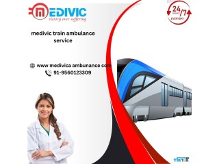 Select Medivic Train Ambulance Service in Guwahati for Convenient Travel