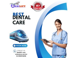 The Famous Medilift Train Ambulance Service is Now Available in Raipur