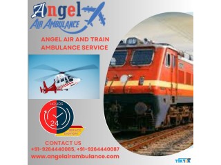 Angel Air and Train Ambulance Service in Ranchi Offers Life-Support Transport Services