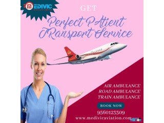 ICU Air Ambulance Service in Ahmedabad by Medivic for Curative and Safe Shifting