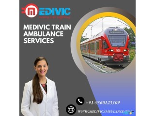 Get On-Time supervision from Medivic Aviation Train Ambulance Service in Kolkata