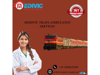 Get Train Ambulance at the Lower Price in Ranchi by Medivic Aviation Train Ambulance