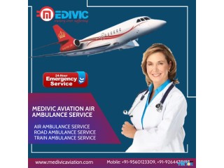 Medivic Air Ambulance Service in Bhubaneswar with Enhanced Medical Amenities