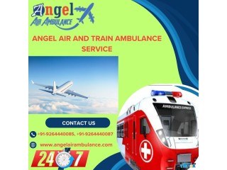 Hire Angel Air and Train Ambulance Service in Patna for the Safest Mode of Transportation