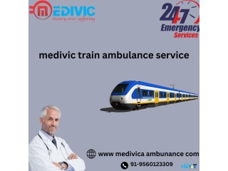 For Fast Shifting Select Medivic Train Ambulance Service in Jabalpur