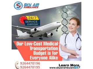 Receive Sky Air Ambulance in Hyderabad with Extra-Ordinary Medical Aid