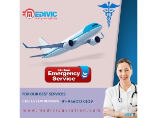 Instant Patient Shifting Get the ICU Setup Air Ambulance Service in Ahmedabad by Medivic