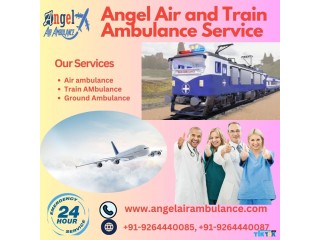 Angel Air and Train Ambulance Service in Ranchi Provide Emergency Service During Transportation