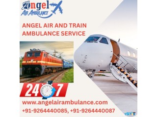 Book Angel Air and Train Ambulance Service in Varanasi with a High-Tech Ventilator Convenience