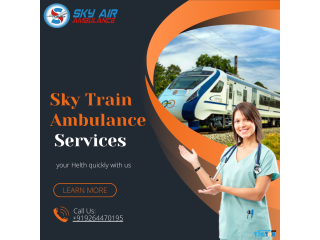 Sky Train Ambulance in Jabalpur offers technologically advanced treatments