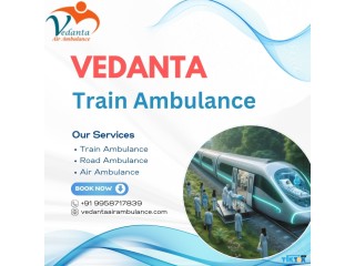 Train Ambulance Service in Varanasi is always ready to Transport Patient