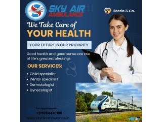 Sky Train Ambulance Services in Kolkata Capable of Handling Every Type of Medical Emergency