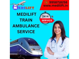 Get Medilift Safest Train Ambulance in Bangalore with All the Essential Resources