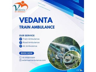 Train Ambulance Service in Guwahati does not face any kind of discomfort during the journey