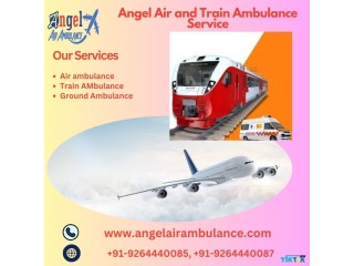 Gain Angel Air and Train Ambulance Service in Lucknow for Restful and Secure Travel