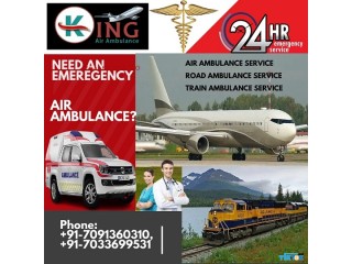 Utilize Prominent King Air Ambulance Service in Patna with Medical Tool