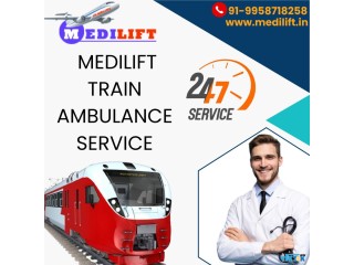 Medilift Train Ambulance in Raipur Prioritize Every Moment of Patient Health