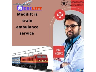 Medilift Train Ambulance Guwahati Promises to Make the Process of Moving Painless