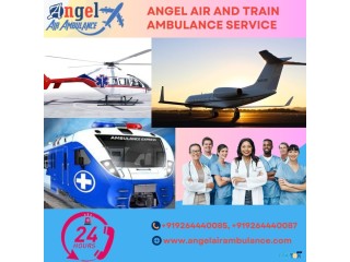 Angel Air and Train Ambulance Service in Guwahati Provides Good Quality Transport Service