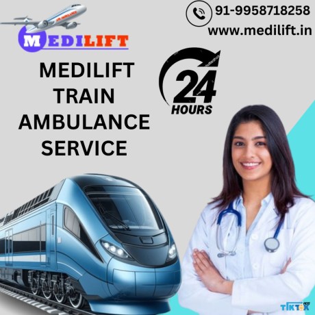 book-medilift-train-ambulance-service-in-dibrugarh-with-a-cutting-edge-intensive-care-unit-big-0