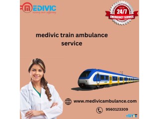 Medivic Aviation Train Ambulance in Varanasi Allow a Patient to be transported swiftly between Indian Cities