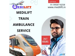 Take Benefit of Medilift Train Ambulance service in Vellore for a Stress-free Shifting