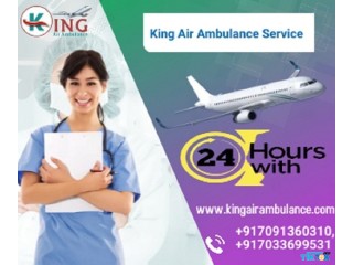 Book Splendid Air Ambulance Service in Guwahati with Medical Tool