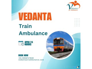 Train Ambulance Service in Chandigarh fully guarantee continuous medical care during Patient travel